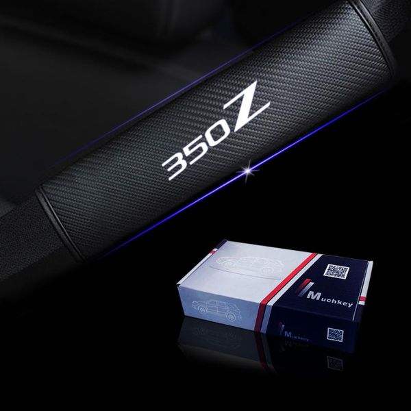 

for 350z auto reflective safety belt shoulder protection car-styling pad on the seat belt cover seatbelts