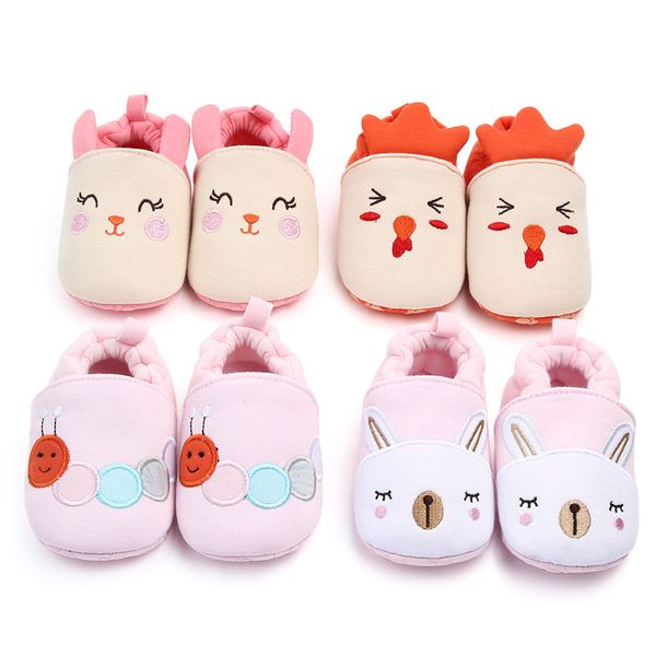 

baby boys girls shoes breathable cute casual cartoon shoes sneakers toddler soft soled first walkers for 0-12m autumn winter
