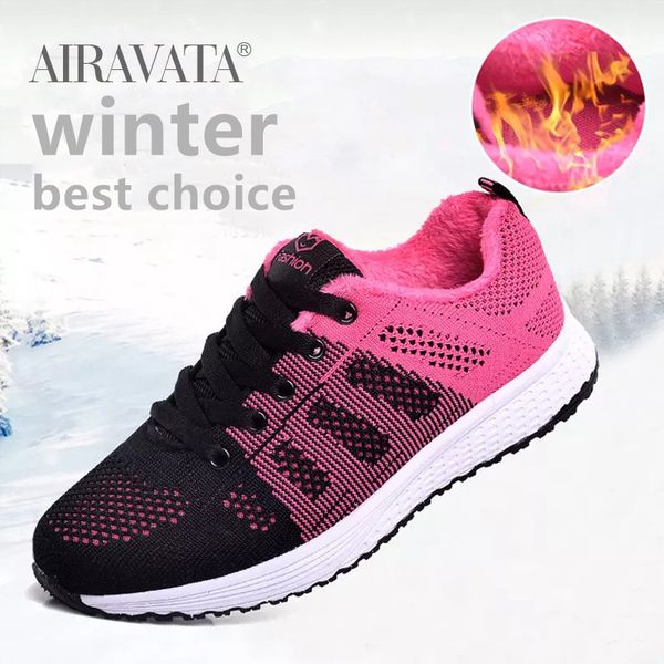 

women winter shoes plush warm casual sneakers outdoor fashion trainers
