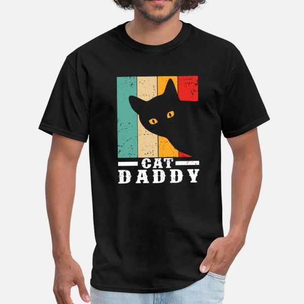 

cat daddy t shirt men designs tee shirt s-xxxl kawaii graphic new fashion summer natural shirt