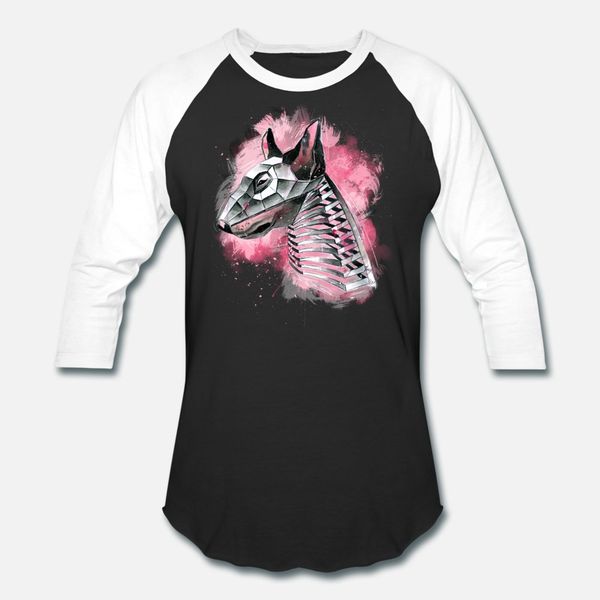 

watercolor futuristic dog with splashes t shirt men create 100% cotton round neck letters crazy new fashion summer pictures shirt