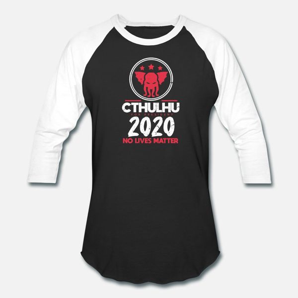 

политика ктулху 2020 нет lives matter t shirt мужчины создание с коротким рукавом круглый воротник homme известные юмор весна уникальная руб