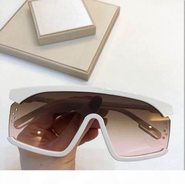 

women luxury sunglasses mens sunglasses women classic style plank frame 3088 uv400 protection outdoor eyewear with box, White;black