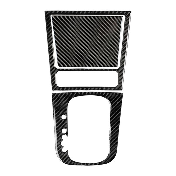 

3pcs/set car shift gear trim sticker carbon fiber for golf 6