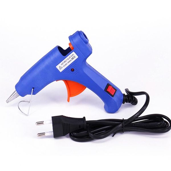 

20w melt glue gun tool with 7mm glue stick for home industry manufacturing