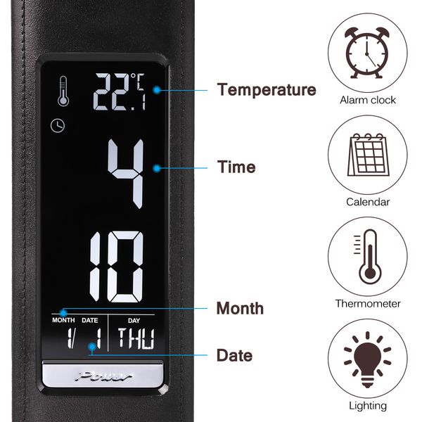 

energy saving modern led lamp 3 level dimmable reading study desk light