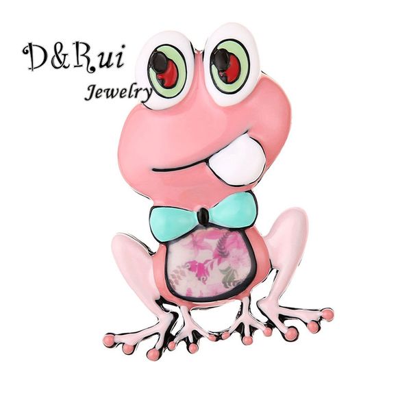 

funny pink hijab pins metal brooch cute frog prince brooches kids alloy pin for women collar broche dresses men coat jewelry, Gray