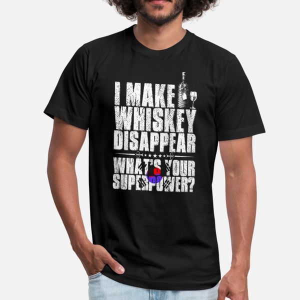 

i make whiskey disappear korean t shirt men designs short sleeve round collar formal anti-wrinkle comical summer style novelty shirt