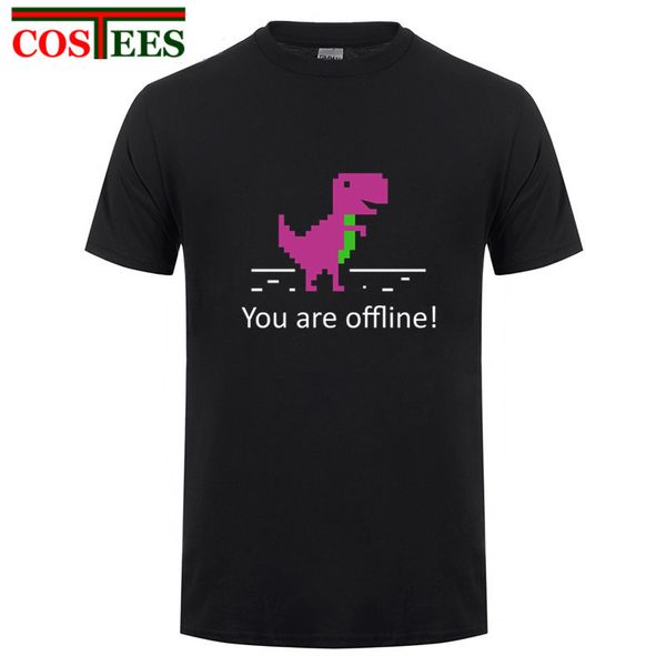 

sport creative google 404 you are offline mens regular t-shirts womens fashion casual t shirt men tees geek gifts big size cotton