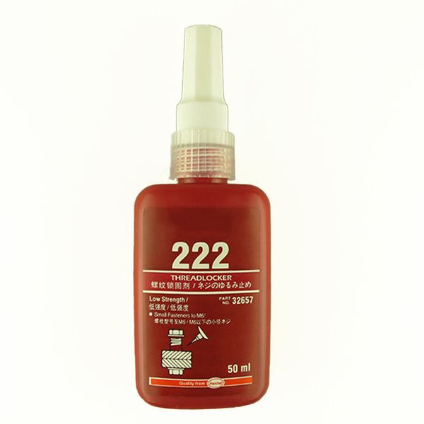 

adhesive screw anaerobic retainer 50ml 222/242/243 locking adhesive waterproof
