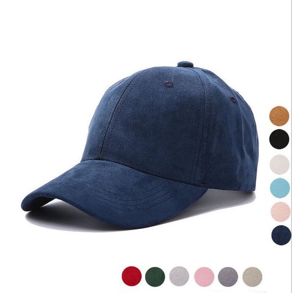 

baseball caps women men solid baseball ball cap casual hat suede plain visors adjustavle washable hat couples casaul hats dwa830, Blue;gray