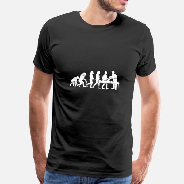 

смешные evolution физиотерапевт t shirt мужчины создание 100% хлопок плюс размер 3xl фотографии подарка комфортное spring outfit рубашка