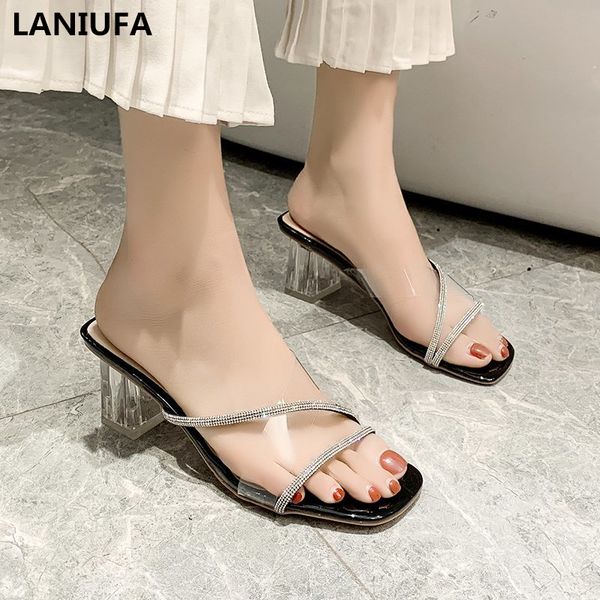 

women sandals women shoes female indoor outdoor casual sandals slippers high heels beach flip-flops shoes woman slippers, Black