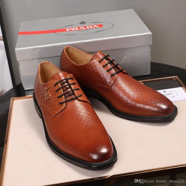 

2020 designer saffiano leather oxford shoes designer handmade leather shoes fashionable comfortable wild size 38-45abc