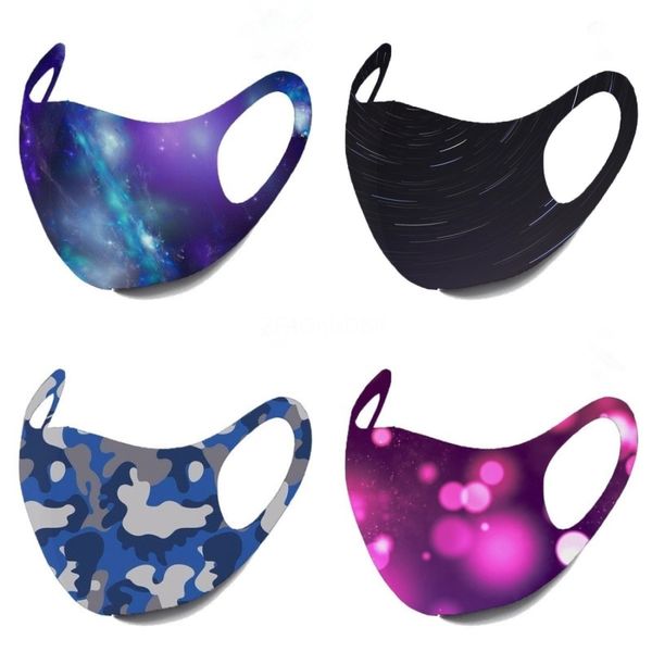 

wholesale- yimistar #4066d bicycle ski skull half face mask ghost black and white print scarf multi use neck warmer#658#375