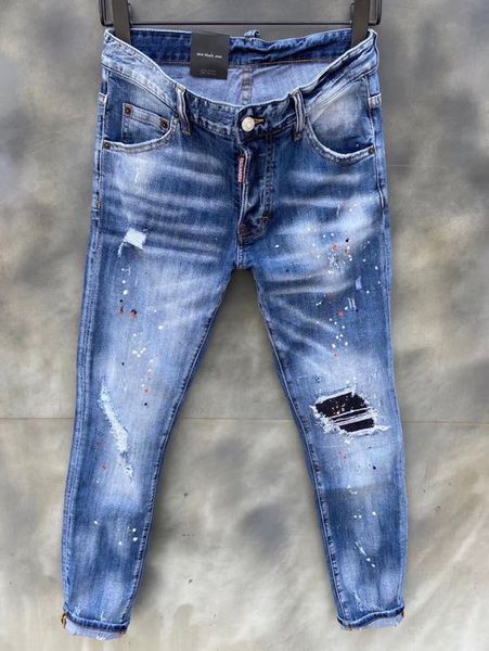 

men's designer distressed ripped skinny jeans men's distressed ripped skinny jeans fashion mens jeans, Blue