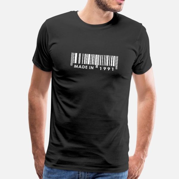 

birthday 1991 t shirt men designer tee shirt s-xxxl clothes cute fashion spring autumn trend shirt