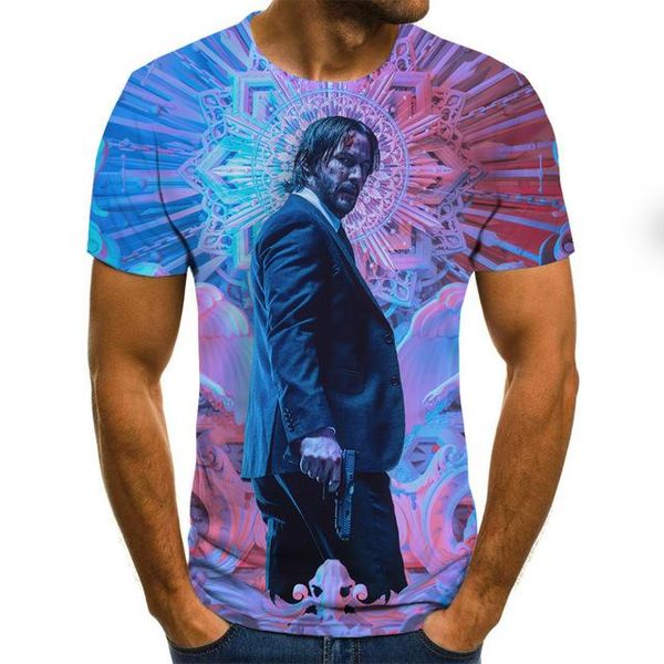 

new design summer 3d print shirts comics funny humor men clothing