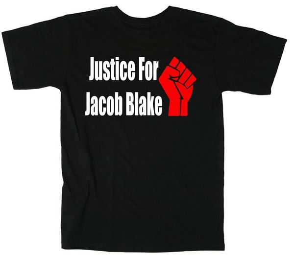 

justice for jacob blake equal rights george floyd t-shirt fashion 100% cotton slim fit top