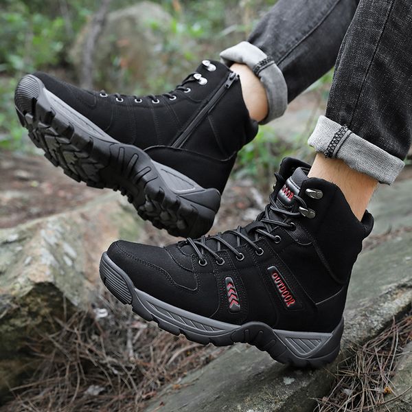 

sneaker man 2020 tenis men high footwear outdoor altos for mens high sneakers shoe sale shoes fashion sneaker boots sports, Black
