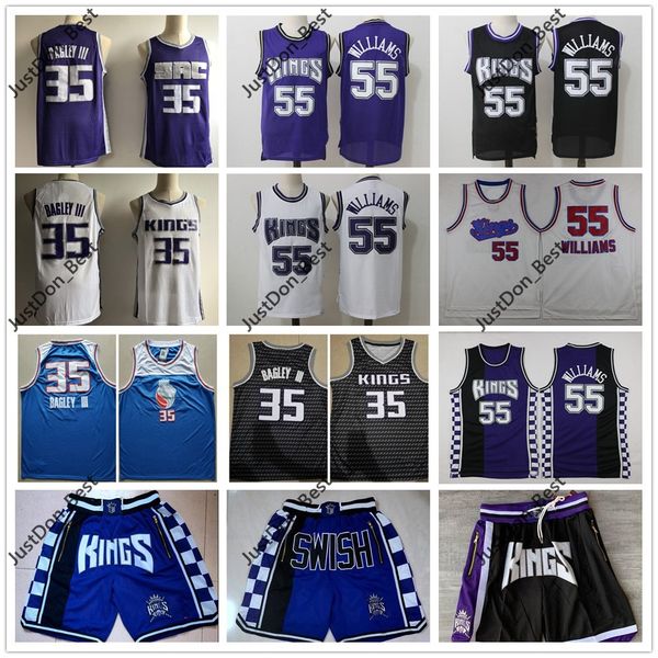 

mens vintage jerseys de aaron 5 fox marvin sacramento 35 bagley iii jason 55 williams basketball shorts kings peja stojakovic, Black;red