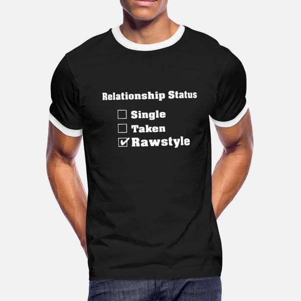 

relationship rawstyle hardstyle merchandise t shirt men personalized tee shirt s-xxxl gift basic spring cool shirt