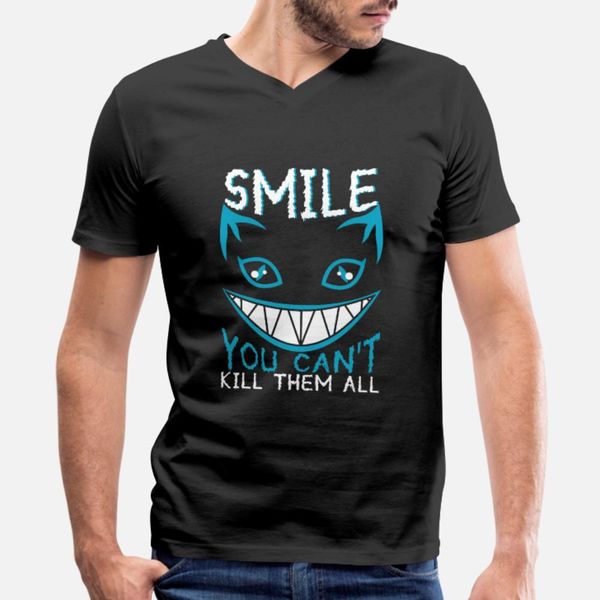 

rave cat can t kill them all t shirt men design cotton plus size 3xl letter graphic humor spring trend shirt