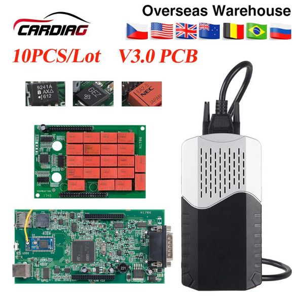 

10pcs/lot cdp tcs with obd2 bluetooth 2020.00 with keygen for car truck obd2 diagnostic tool as mvd and multidiag code reader
