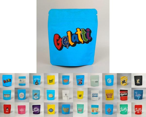 

31types cookies california sf runtz cake mix the soap kush animal minntz seed junky genetics packaging bags dry herb flower, Pink;blue