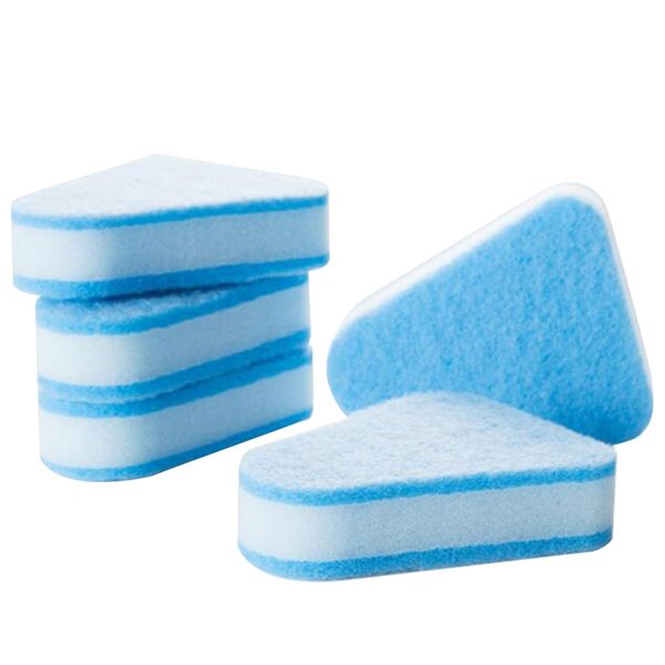 

5pcs toilet double side brush home use replacement brush head cleaning tools