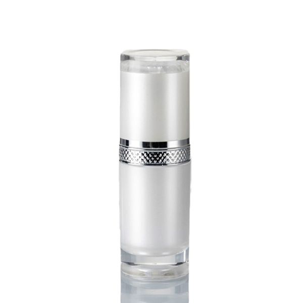 

selling 30ml empty refillable lotion plastic pp vacuum bottle cosmetic skin care container packaging 20pcs/lot