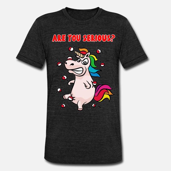 

are you serious angry unicorn t shirt men fit short sleeve plus size 3xl homme fit basic spring autumn novelty