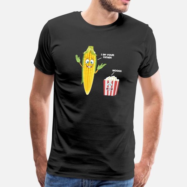 

corn pun popcorn i am your father no way t shirt men fit tee shirt crew neck standard fit funny casual spring leisure shirt
