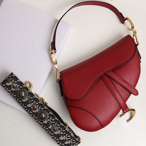 

fashion women handbags tote purses vintage saddle bag classic style shoulder bag messenger paragraph rivet broadband saddle bag type3