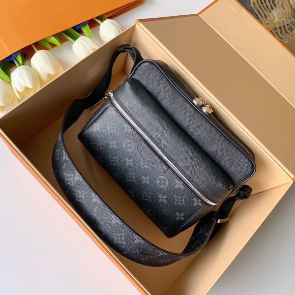 

111-m30233 classic fashion shoulder bag double shoulder bag messenger bag handbag women's handbag leather production