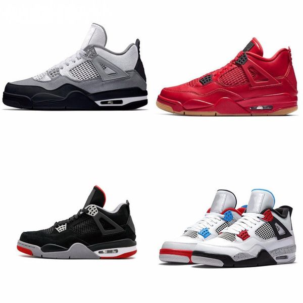 

холодный серый 4 чистых деньги металлических упаковок мужчины баскетбол обувь 4s pine green court фиолетового университет оранжевого красный