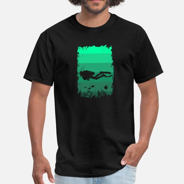 

diving retro vintage scuba diver gift t shirt men design short sleeve s-xxxl leisure interesting authentic spring trend shirt