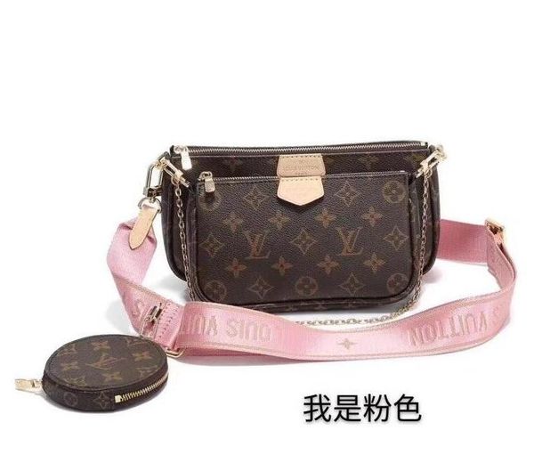 

2020 fiery selling three-piece set designer mahjong bag designer lady handbag famous tote bag*090