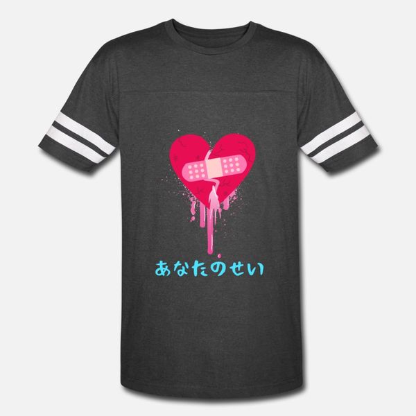 

yami kawaii pastel goth broken heart t shirt men create cotton round neck outfit gift funny casual summer style vintage shirt