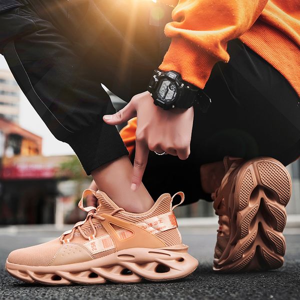 

mens fashion sneakers breathable athletic shoes men sports size:39-46