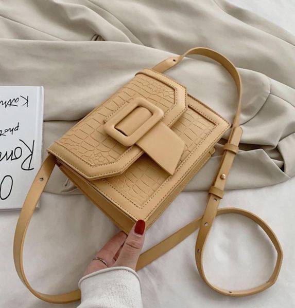 

female fashion pu leather crossbody bags for women 2020 solid shoulder messenger bag ladies hand sling luxury handbags designer