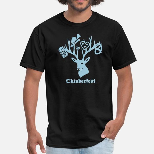 

oktoberfest bavaria munich stag party beer pretzel t shirt men designer cotton s-3xl vintage graphic comfortable spring natural shirt