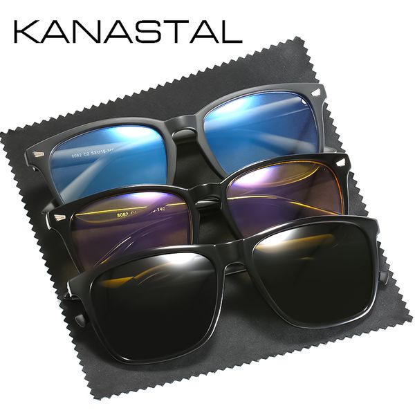 

al-mg polarized sunglasses men and women driving mirror anti-blue light glasses mobile game glasses night vision goggles, White;black