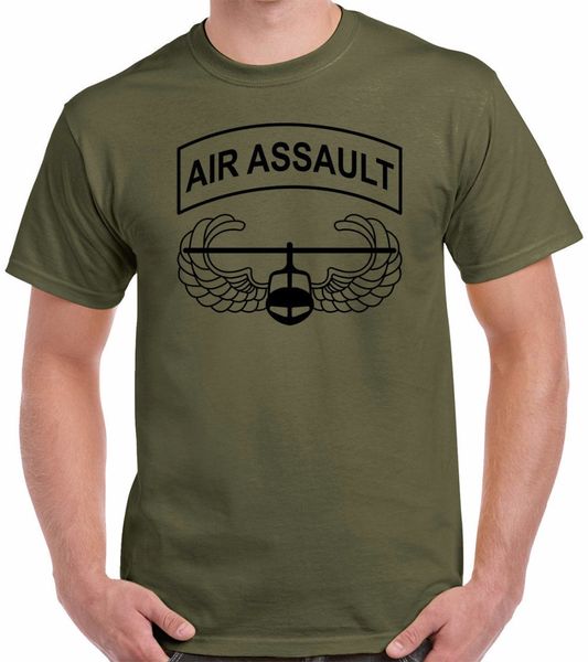 

новые 2019 футболка мужская мода мужской harajuku top фитнес марка одежды air assault 101-й десантной футболки