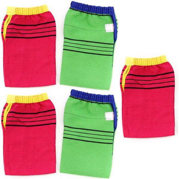 

bath towel double-sided soft solid exfoliating gloves quick drying durable