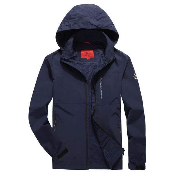 

outdoor windproof jacket women hiking clothing softshell jacket 3 layer pu coating fabric hiking light rainproof suit, Blue;black