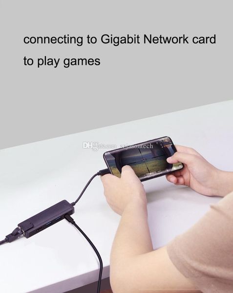 

type-c to network adapter,usb-c to rj45 100mbps ethernet lan wired adapter hub converter for hdtv projector dhl