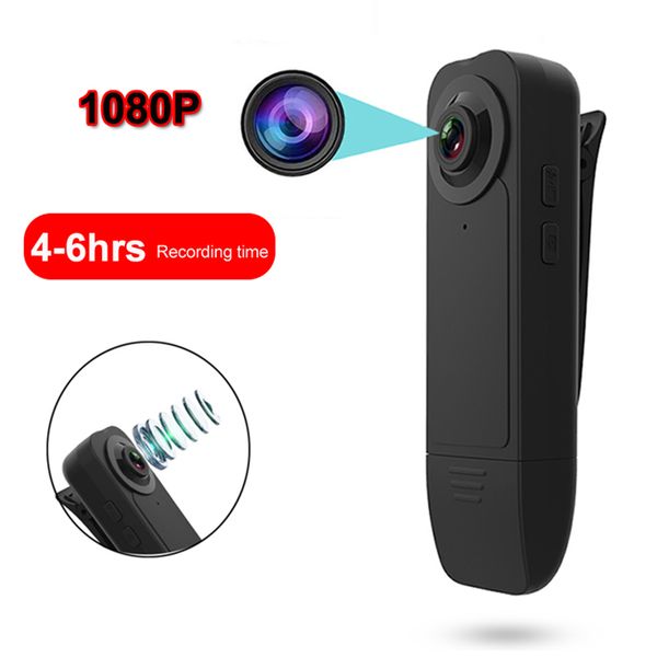 

new wearable hd 1080p min camera video recorder with night vision motion detection small security cam for home outside camcorder