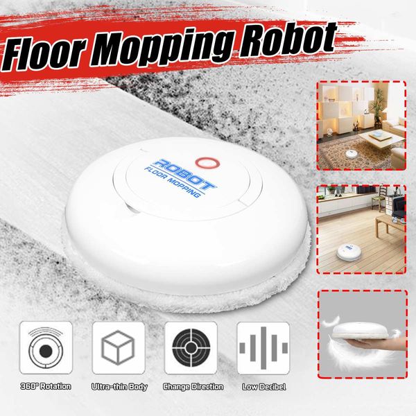 Automatic Intelligent Vacuum Cleaner elétrica Calmo Piso Mopping robô inteligente Robot Varrendo para Home Tapete Marble