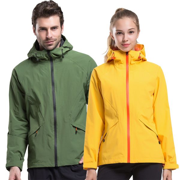 

outdoor jackets&hoodies spring autumn men women quick dry jackets windbreakers coats sports camping hiking mountaineering lovers jacket, Blue;black
